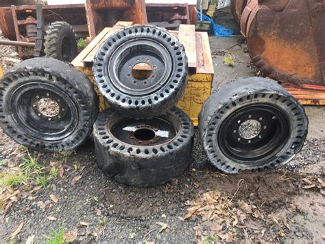 puncture proof skid steer tyres|bobcat skid steer tyres.